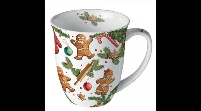 AMB.38418880 Gingerbread cookies porcelánbögre 0,4l