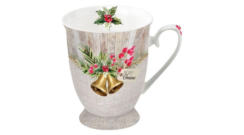 AMB.38714730 Christmas Bells porcelánbögre 0,25L