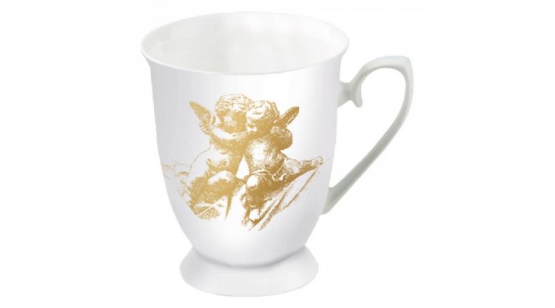 AMB.38716700 Classic Angels Gold porcelánbögre 0,25L