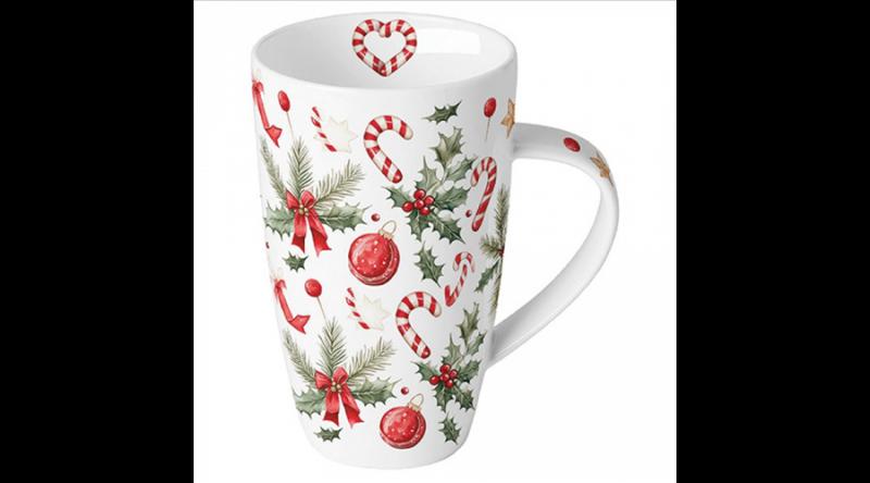 AMB.38920290 Christmas Elements porcelánbögre 0,6l