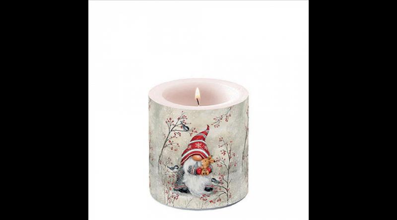 AMB.39218905 Dwarf hug ávilágítós gyertya 8x7,5cm