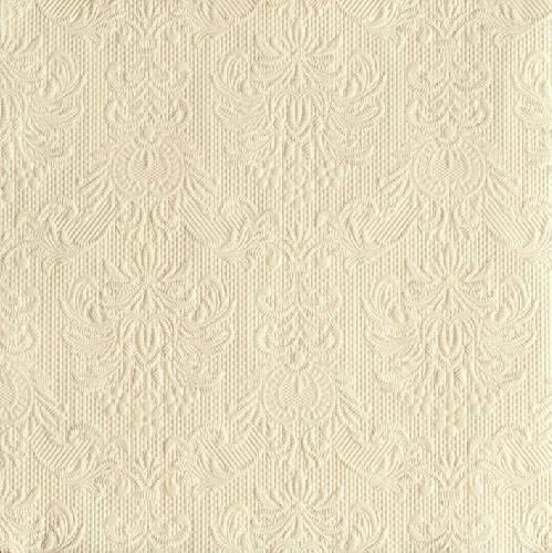 Ambiente 14004926 Elegance cream papírszalvéta, nagy, 40x40cm,15db-os szalvéta