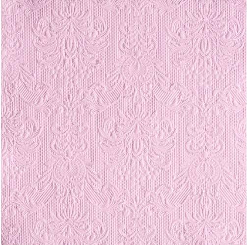 Ambiente 14004928 Elegance rose papírszalvéta, nagy,  40x40cm,15db-os