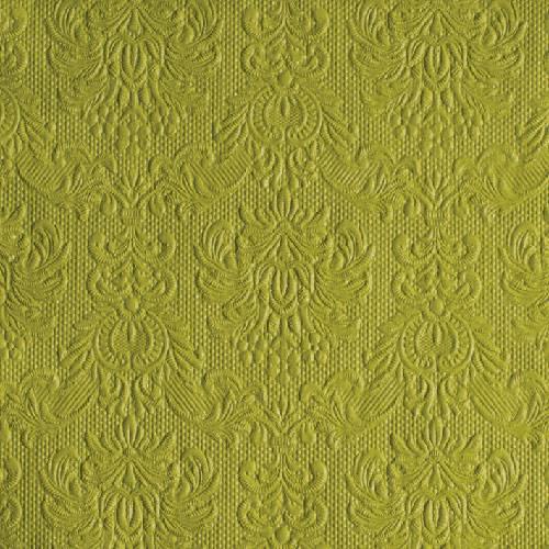Ambiente 14004932 Elegance green papírszalvéta nagy, 40x40cm,15db-os