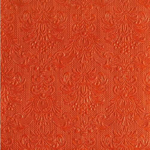 Ambiente 14005502 Elegance orange papírszalvéta nagy, 40x40cm,15db-os