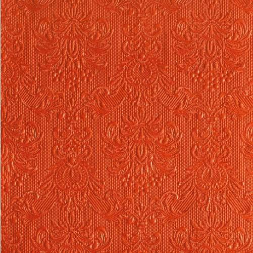 Ambiente 14005502 Elegance orange papírszalvéta nagy, 40x40cm,15db-os