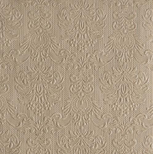 Ambiente 14005509 Elegance taupe papírszalvéta, nagy 40x40cm,15db-os