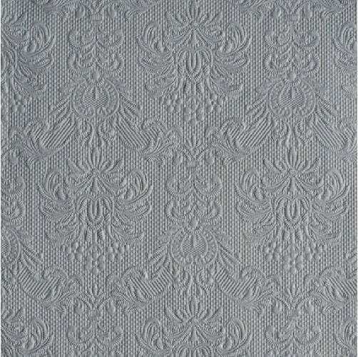 Ambiente 14005516 Elegance grey papírszalvéta nagy 40x40cm,15db-os