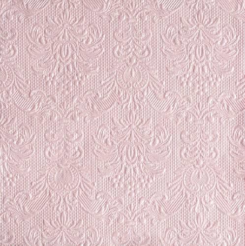 Ambiente 14005517 Elegance pearl pink papírszalvéta nagy, 40x40cm,15db-os