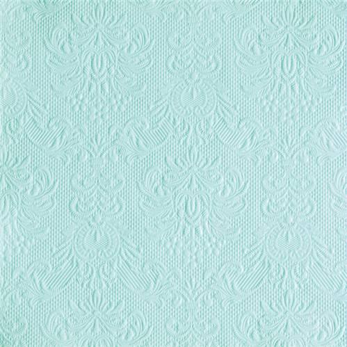 Ambiente 14007032 Elegance Aqua papírszalvéta nagy, 40x40cm,15db-os