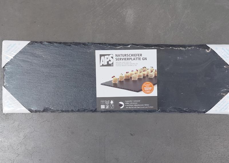 APS pala alátét GN2/4, 53x16,2cm fekete