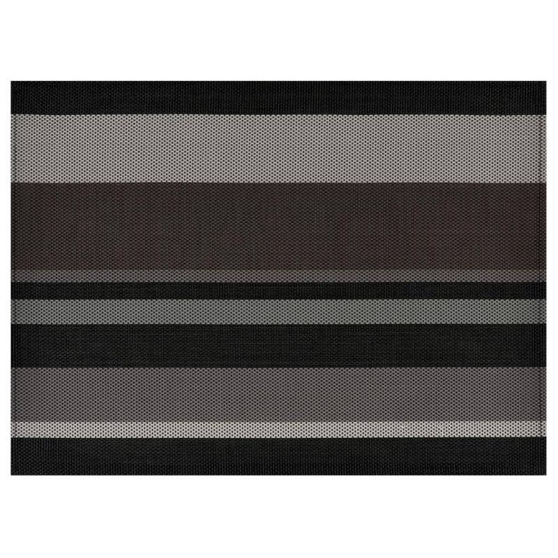 APS PVC reggelizőalátét 45x30cm LINES BLACK