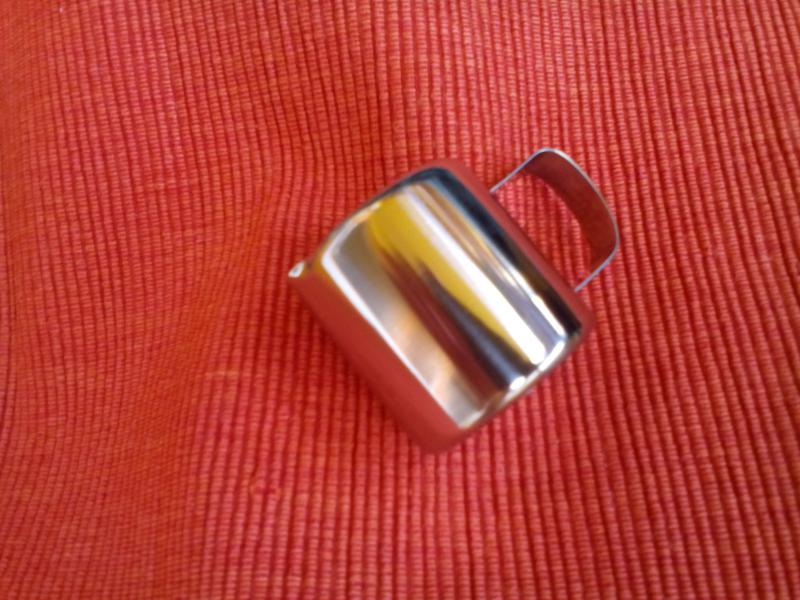 APS rozsdamentes tejkiöntő, tejszínkiöntő, pici,  5 cl, 438061