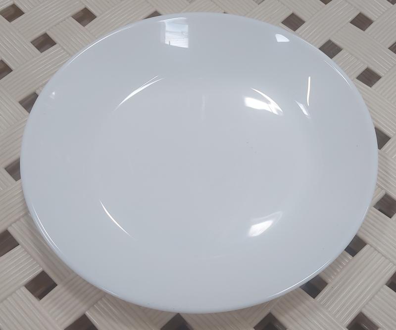 Arcopal Zelie fehér, üveg desszert tányér, 18cm, 500959DT