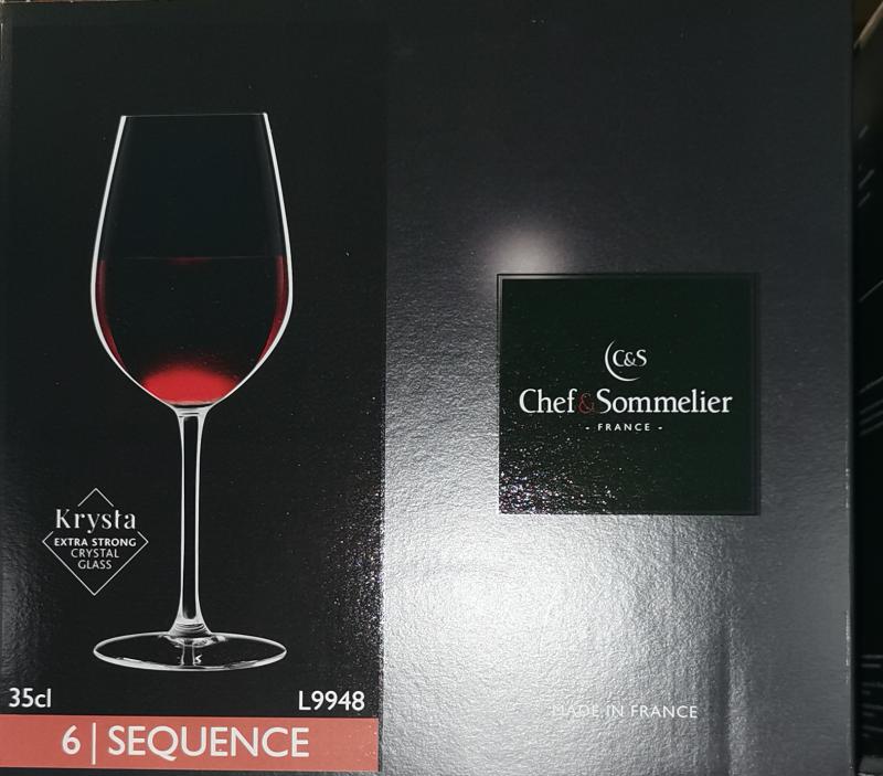 Arcoroc Chef&Sommelier; Sequence talpas boros pohár, 35 cl, 6 db, 508127