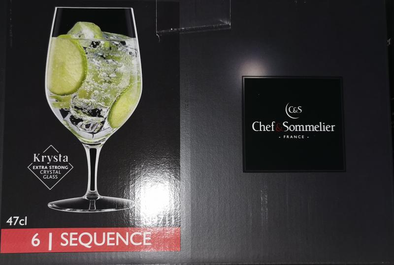 Arcoroc Chef Sommelier; Sequence Multi kehely, 47 cl, 6 db