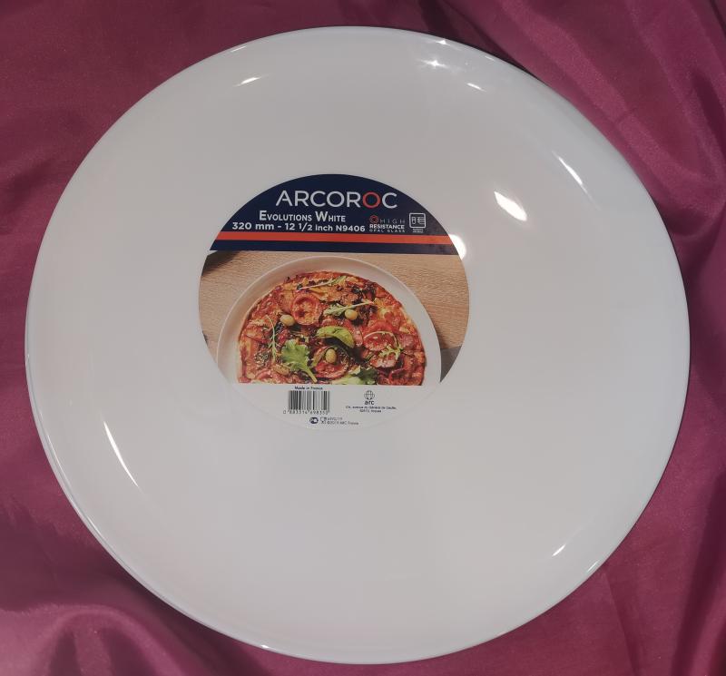 Arcoroc Friends time fehér pizzatányér, 32 cm