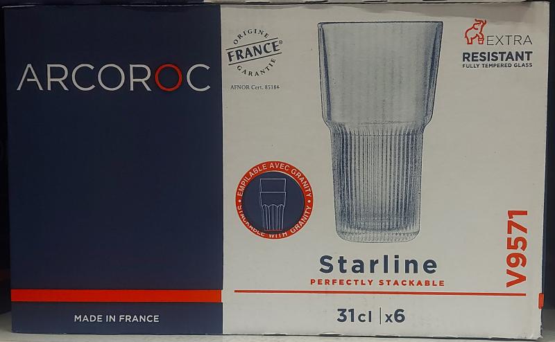 Arcoroc STARLINE FH pohár 31 cl, 6db, üveg