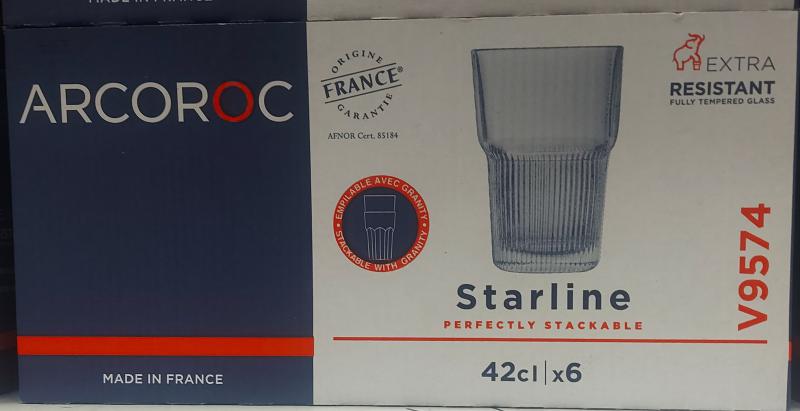 Arcoroc STARLINE FH pohár 42 cl, 6db, üveg