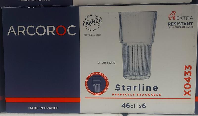 Arcoroc STARLINE FH pohár 46 cl 6db, üveg