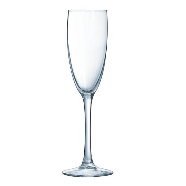 Arcoroc Vina Flute pezsgős pohár, 19 cl, 6 db, üveg, 502496