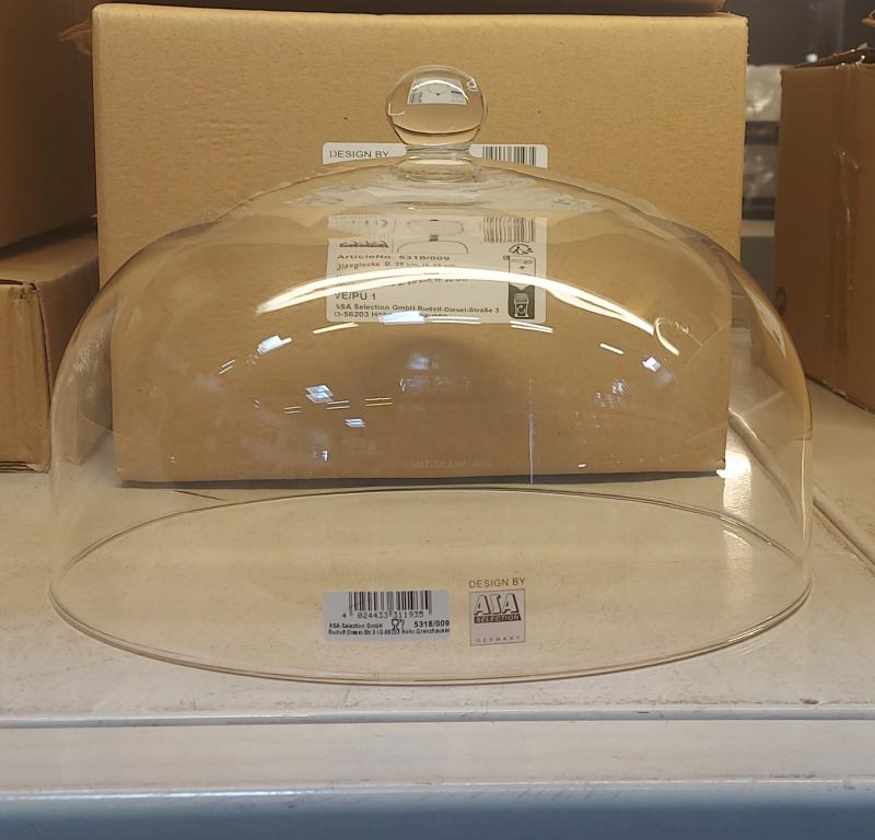 ASA üveg tortabúra, 28x20 cm, 1 db, 5318/009