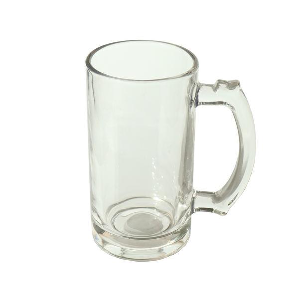 Átlátszó sörös korsó 0,5 liter, üveg, YB356, 221002