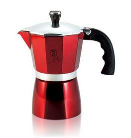 Berlinger Haus BURGUNDY alumínium kávéfőző 3 személyes, BH-8544