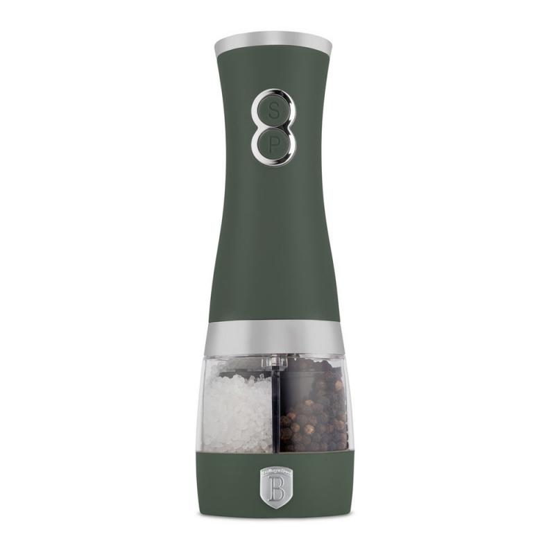 Berlinger Haus MATTE GREEN elektromos só-,borsdaráló 2 in1, BH-9649-4B