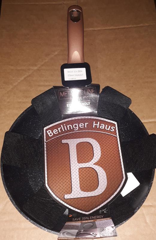 Berlinger Haus Rose Gold bev. szeletsütő, 24 cm, indukciós, BH-1509N, 345295