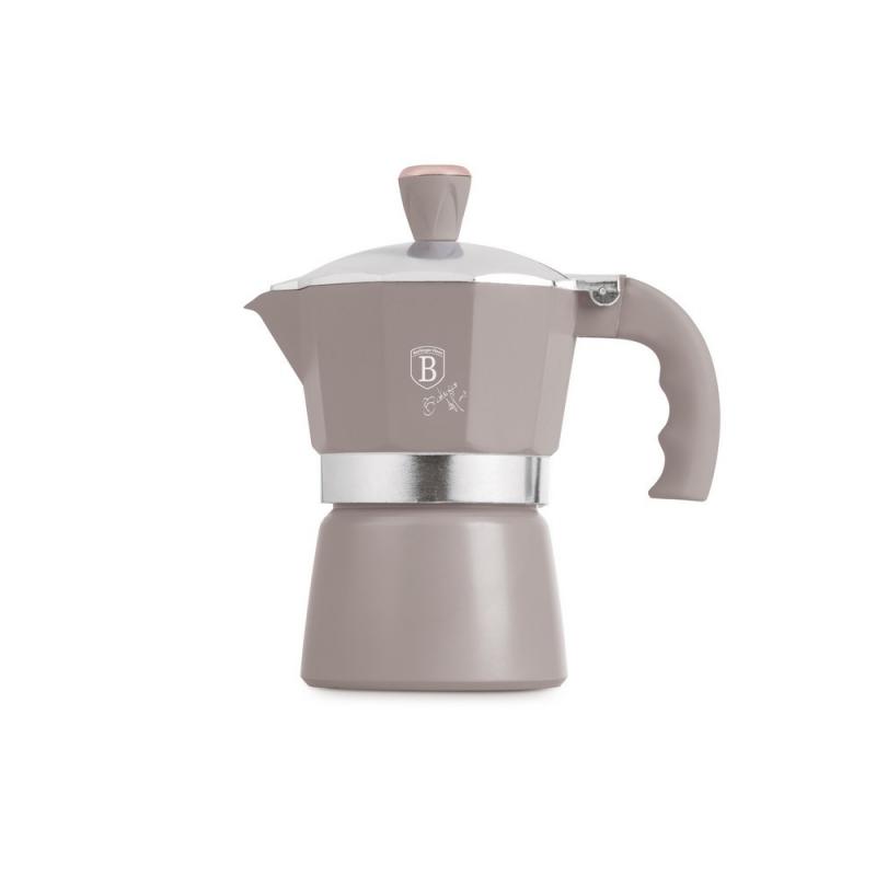 Berlinger Haus TAUPE alumínium kávéfőző 3 személyes, BH-8568