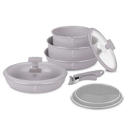 Berlinger Haus Taupe bevonatos edénykészlet, indukciós CLICK IT,  9db, BH-8255