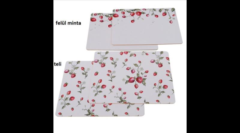 B.G.2045156 Parafa tányéralátét 2db-os szett, 40x30cm, epres