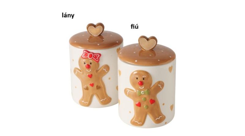 B.G.2059527 Kerámia konyhai tároló 14,5x22cm, 2000ml, Ginger