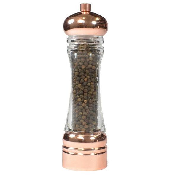 Bisetti műanyag borsdaráló /copper/, 21,5 cm, 127040