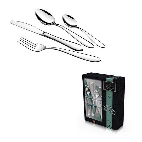 Blaumann Rozsdamentes evőeszköz észlet 24 db (ívelt), BL-3200A