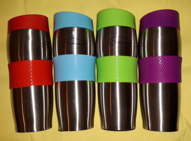 BLAUMANN thermo pohár vákuumos tetővel, 0,38 l, BL-3365, 345087