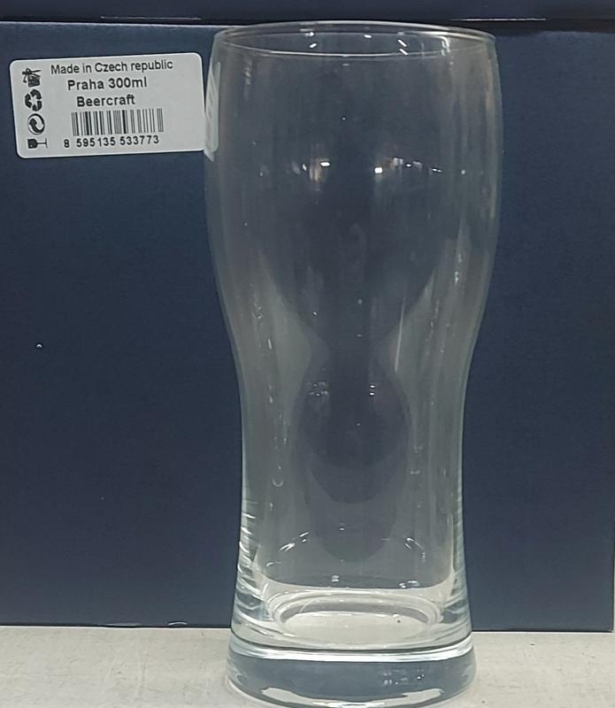 Bohemia Praha sörös pohár 30cl, 6db