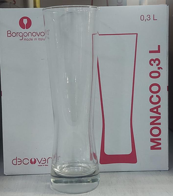 Borgonovo Monaco sörös pohár, 3dl, 1db
