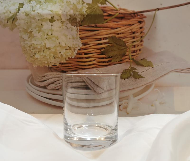 Bormioli Cortina vizespohár, 25,5 cl, átlátszó üveg, 6 db