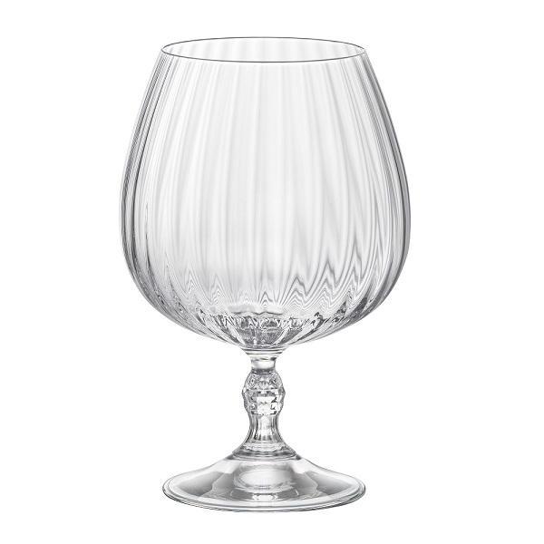 Bormioli Rocco AMERICA 20s COGNAC konyakos pohár 65cl 6db