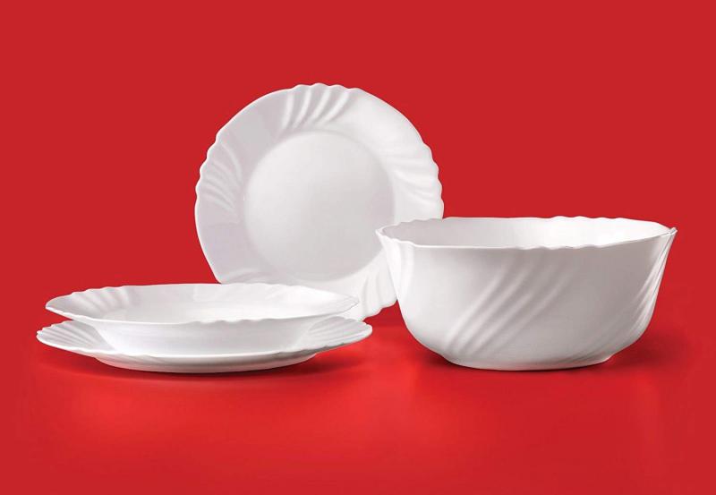 BORMIOLI ROCCO EBRO étkészlet, üveg, 19 részes, 202001