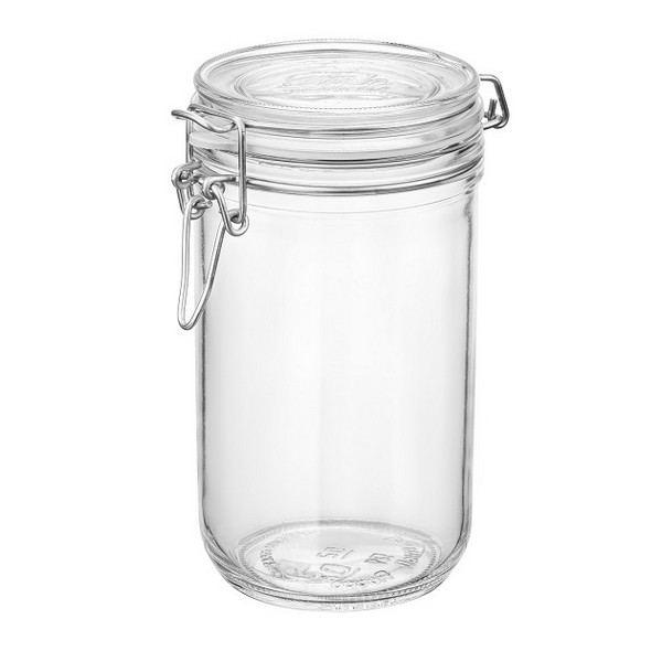 Bormioli Rocco Fido trans. csatos üveg (kerek-hengeres), 0,75 liter, 1 db