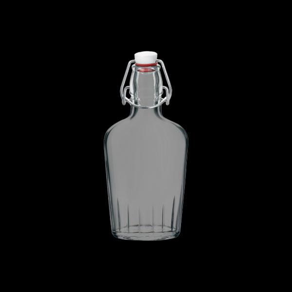 Bormioli Rocco lapos csatos üveg, 0,25 liter, 19 cm, 119076