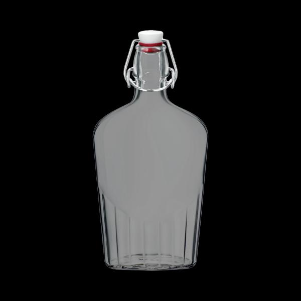 Bormioli Rocco lapos csatos üveg, 0,5 liter, 23 cm, 119754