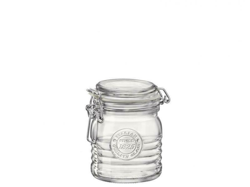 Bormioli Rocco OFFICINA 1825 csatos üveg, befőttes üveg, 0,35 liter