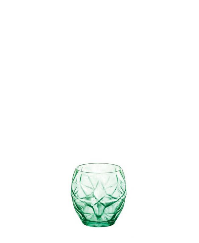 Bormioli Rocco Oriente Green (zöld) vizes pohár, 40,2 cl, 1 db