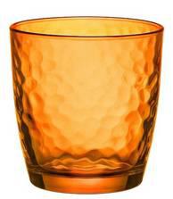 Bormioli Rocco Palatina Multicolor Arancio üdítős pohár (narancs), 32 cl,