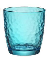 Bormioli Rocco Palatina Multicolor Azzurro üdítős pohár (kék), 32 cl,