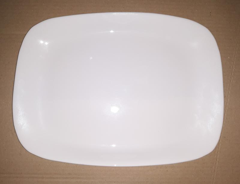 Bormioli Rocco Parma fehér sültes tál, 24X33 cm, 202028